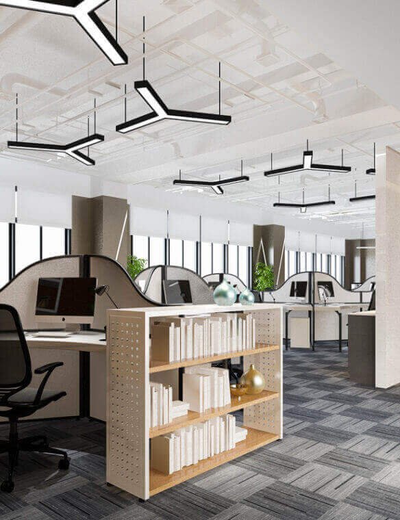 Commercial office interior design by Prestige Craft Interiors