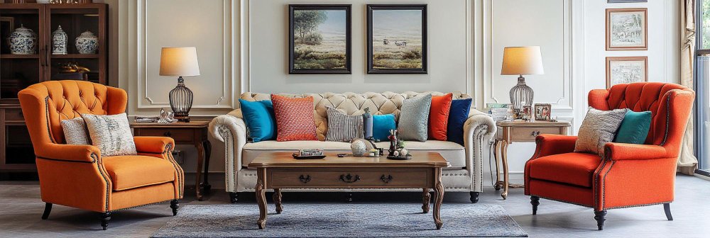 Modern living room interior by affordable interior designers in Bangalore